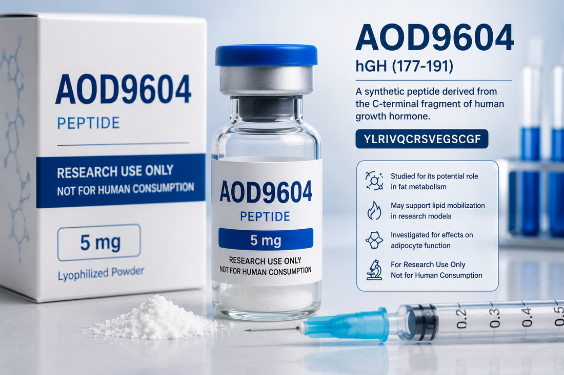 Buy AOD9604 Peptides Online Without Prescription