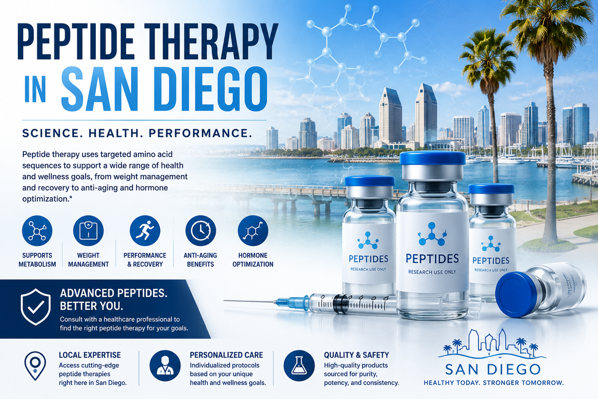 Peptide Therapy in San Diego